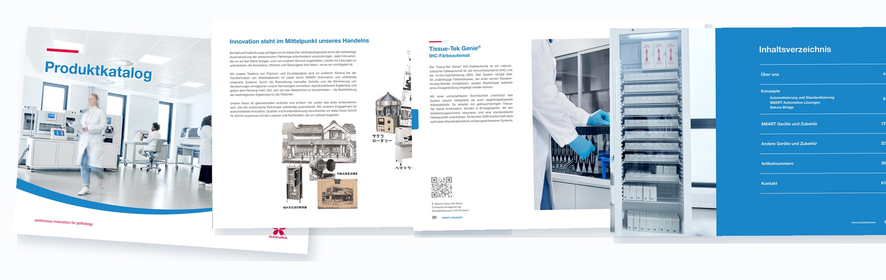 Product catalogue banner DE